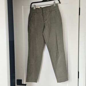 Part Two Khaki Olive Green Tapered Leg Women's Pants